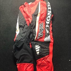 Vintage fox racing pants